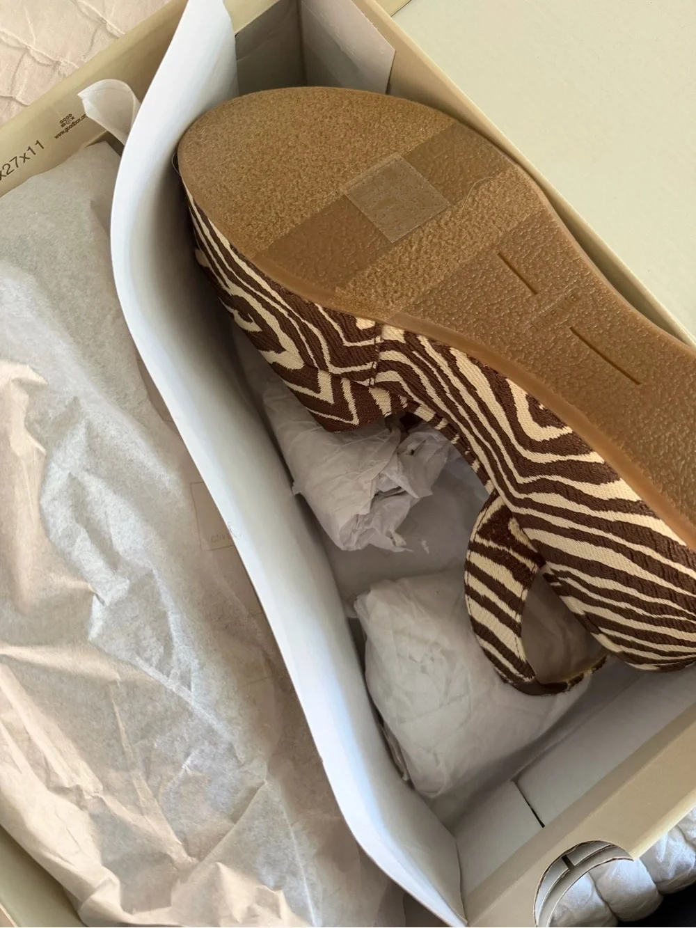 NWT Dolce Vita Akera Slingback Platform Wedge Sandals